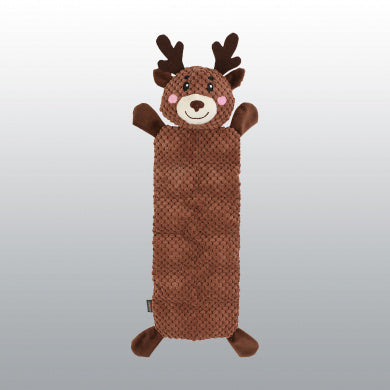 Jouet peluche cerf squeaker Noël