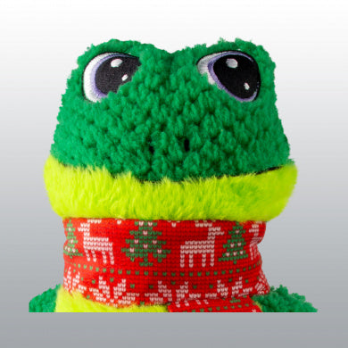 Jouet Kong knots frog Noël chien