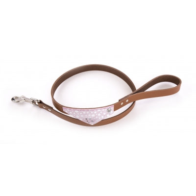 Martin Sellier - Chien - Laisse cuir Miami et bandana