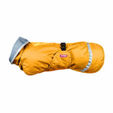 Pomppa Sade manteau imperméable pour chien Curry